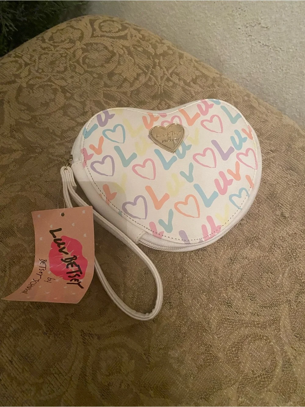 Betsey Johnson heart shaped